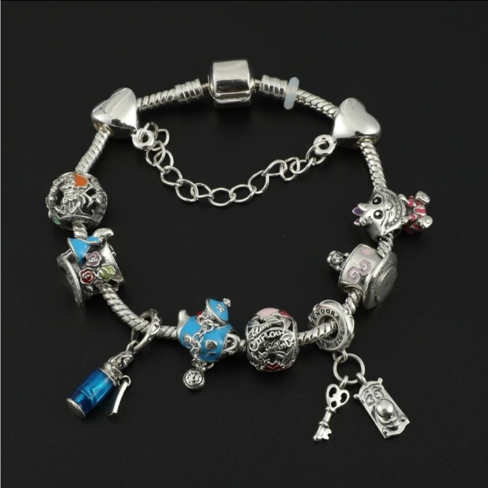 Disney Alice in Wonderland Charm Bracelet